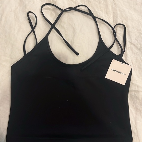 NWT Superdown Rozie Scoop Neck Tank Top - Picture 4 of 6